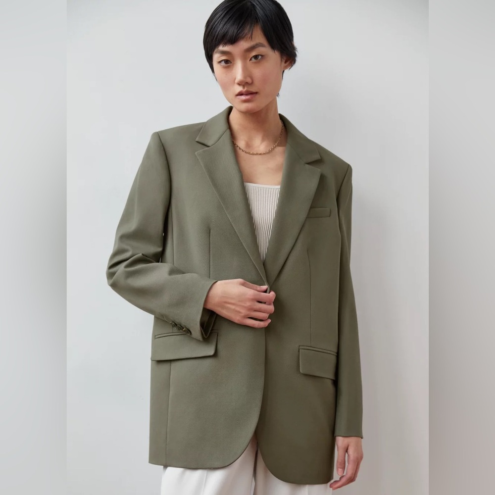 Aritzia Olive Green Blazer